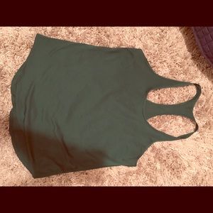 Lululemon tank top green
